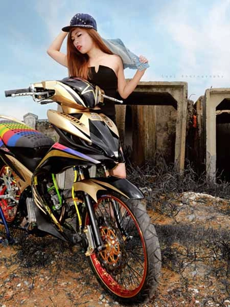 Yamaha exciter độ phong cách dragbike tại sài gòn - 4