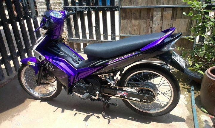 Yamaha exciter phiên bản spark 135i tím - 2