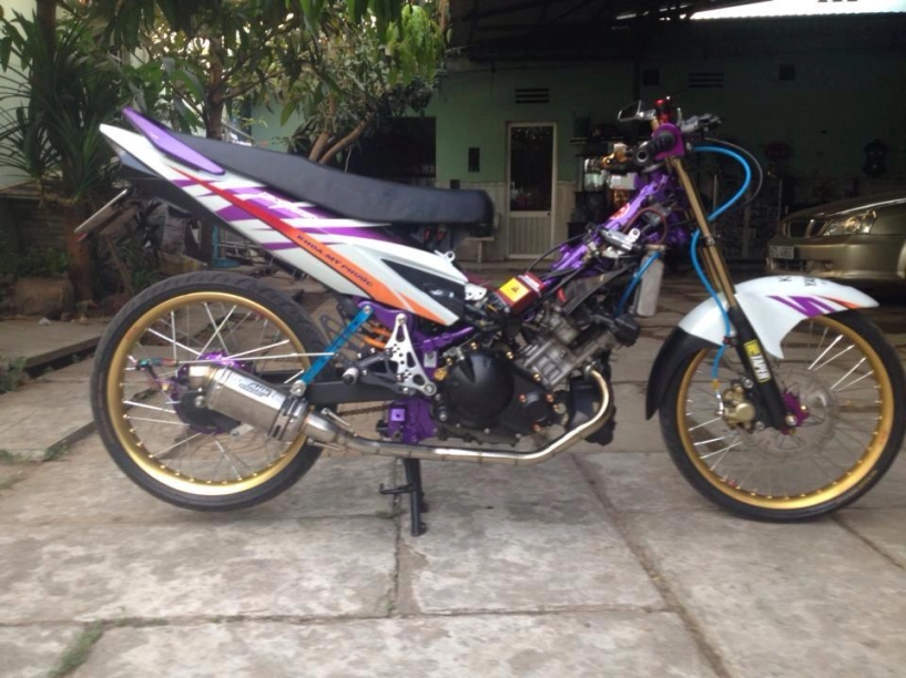 Yamaha exciter violet drag racing - 1