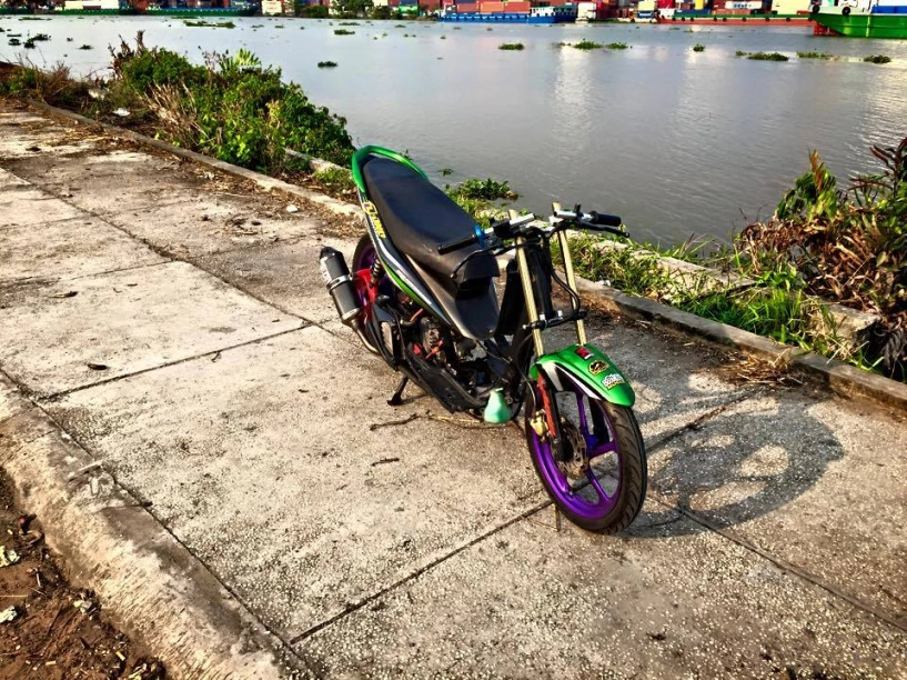 Yamaha nouvo độ drag nhẹ nhàng trong buổi chiều buồn - 1