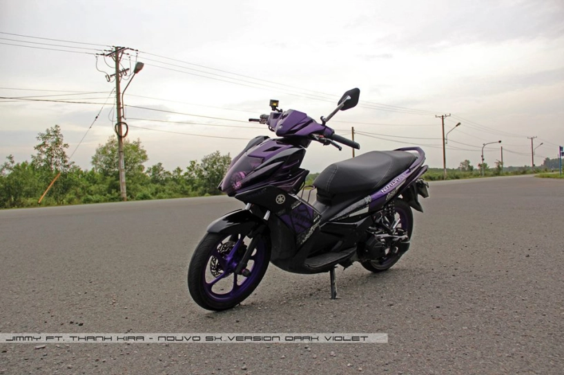 Yamaha nouvo sx - dark violet - 1