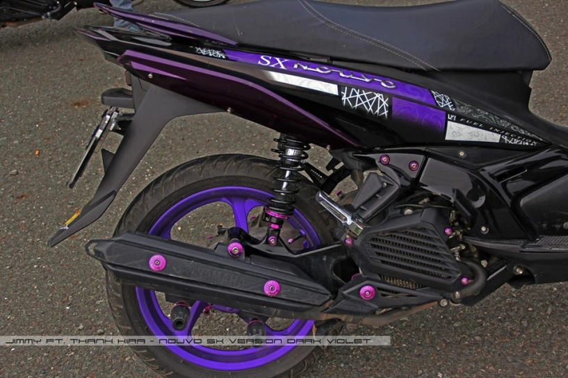 Yamaha nouvo sx - dark violet - 4