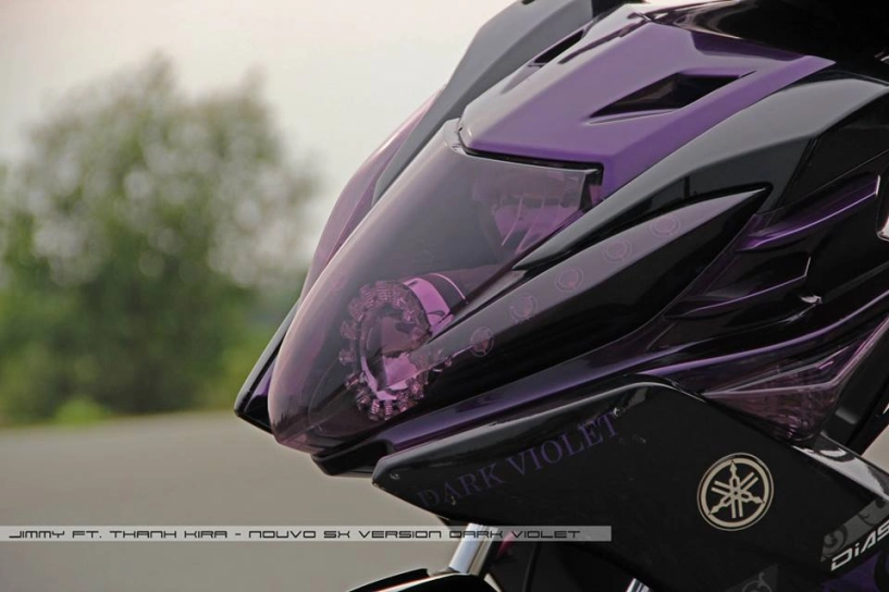 Yamaha nouvo sx - dark violet - 8