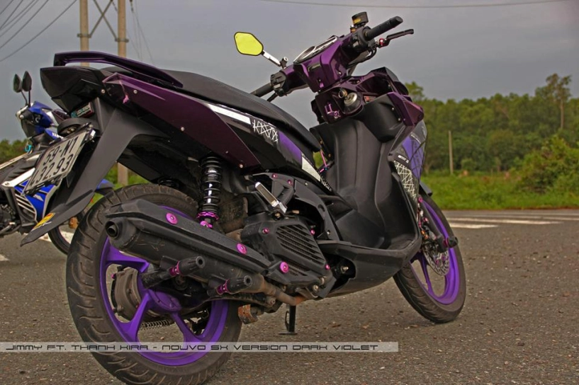 Yamaha nouvo sx - dark violet - 9