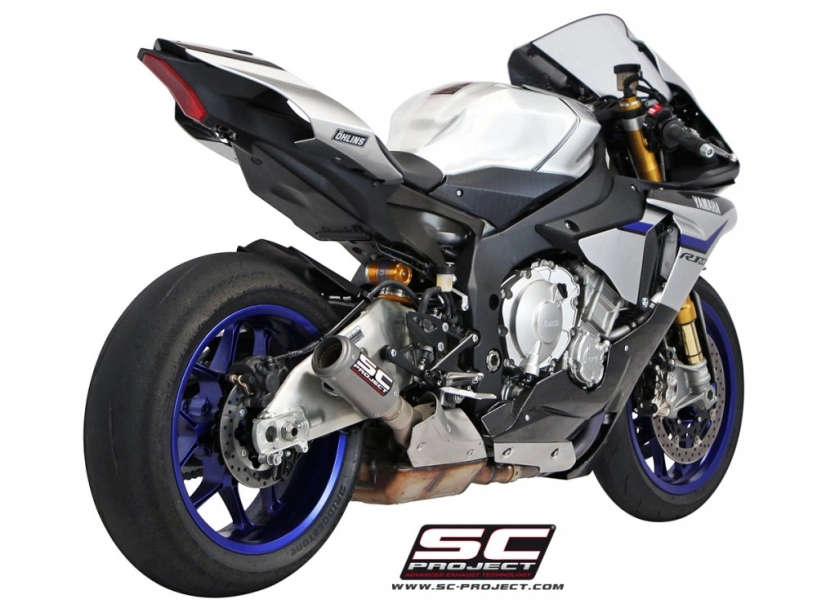 Yamaha r1 2015 độ pô sc project đầu tiên tại việt nam - 1