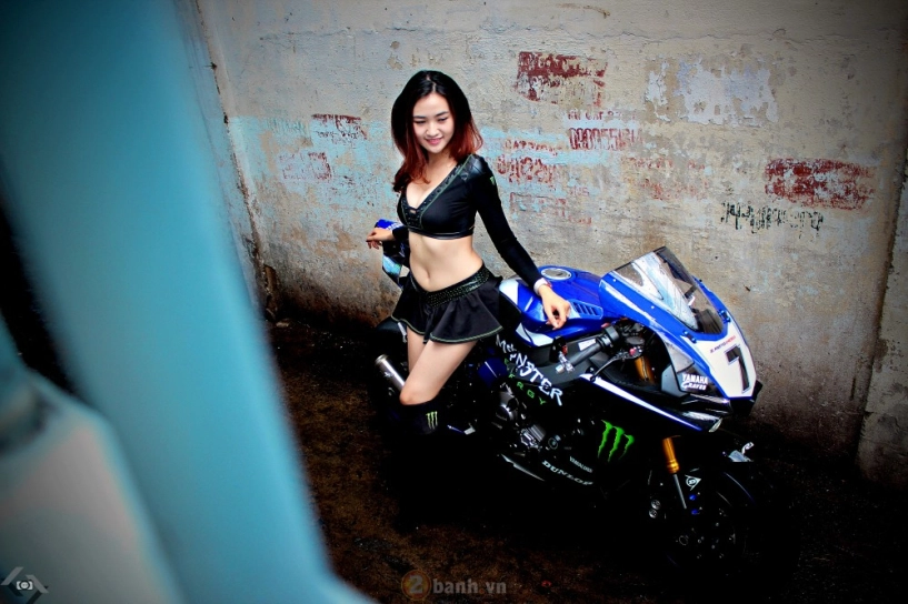 Yamaha r1 2015 phiên bản gp - monster energy - 12