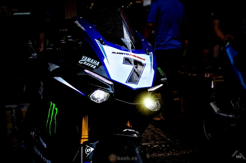 Yamaha r1 2015 phiên bản gp - monster energy - 17