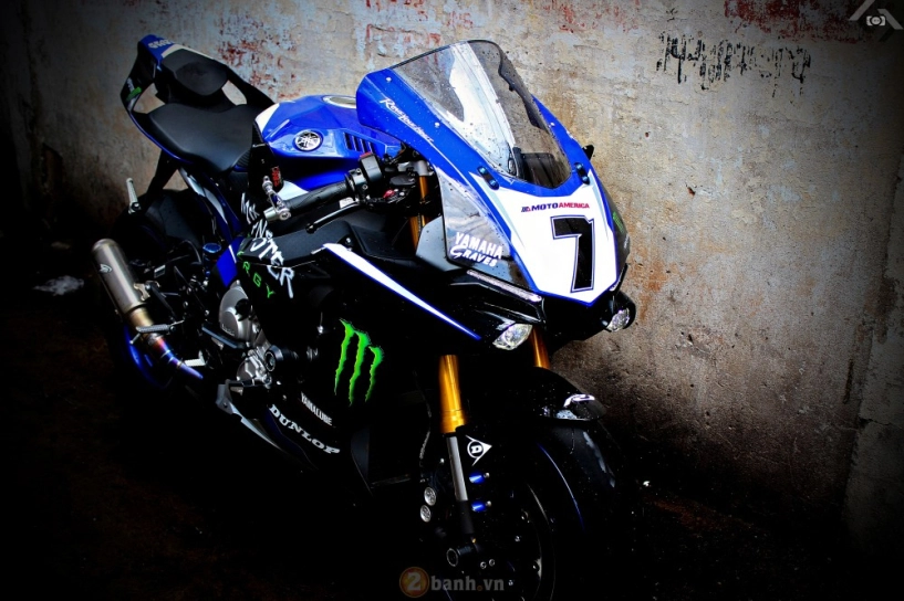 Yamaha r1 2015 phiên bản gp - monster energy - 18