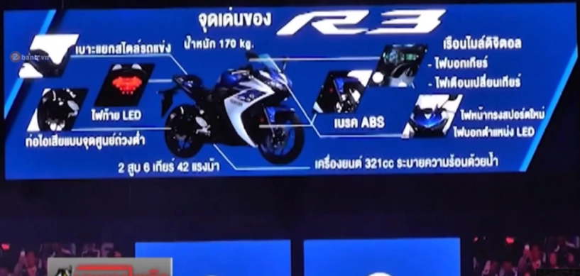 Yamaha r3 2015 ra mắt tại thái lan - 2