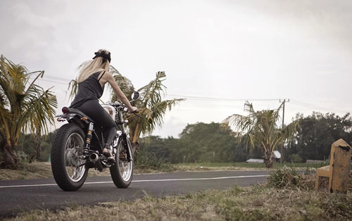 Yamaha scorpio 225cc phong cách cafe racer cổ điển - 4