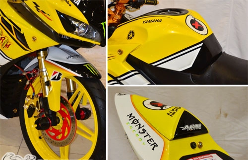 Yamaha v-ixion độ thể thao và hầm hố với phong cách sportbike - 2