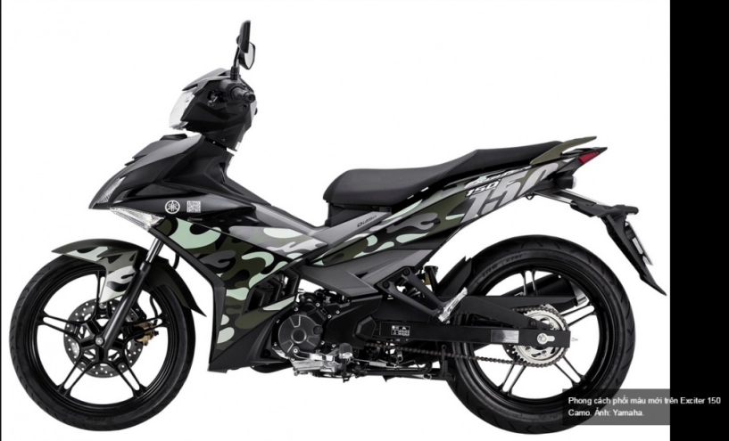 Yamaha việt nam ra mắt exciter 150 camo - 2