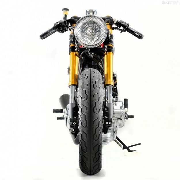 Yamaha virago xv750 lột xác hoàn toàn với phong cách cafe racer - 3