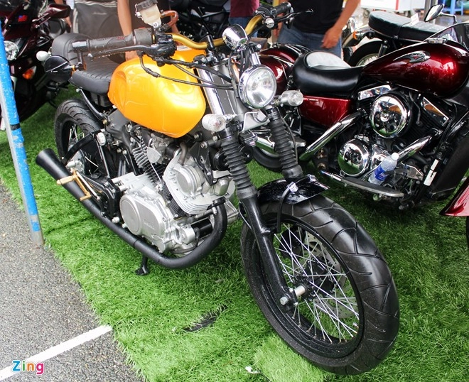 Yamaha vx750 độ cafe racer cực kì phong cách tại ngày hội môtô - 13