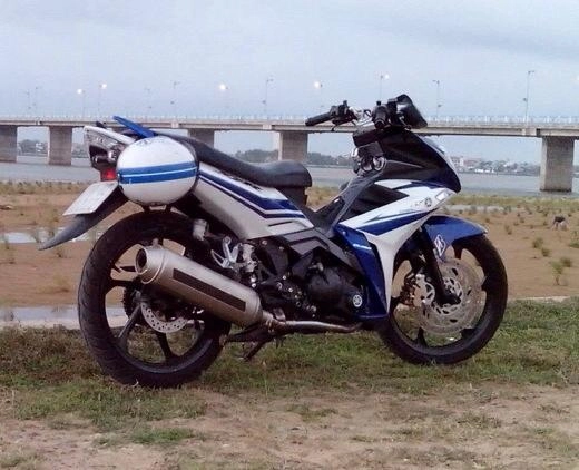 Yamaha x1r độ độc với pô 4road - 1