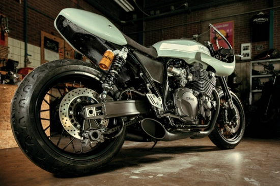 Yamaha xjr1300 độ cafe racer của xưởng độ numbnut motorcycles - 6