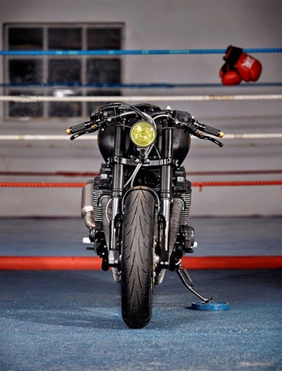 Yamaha xjr1300 stealth độ cafe racer với cảm hứng từ chiến đấu cơ - 8