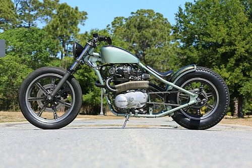 Yamaha xs650 độ phong cách bobber - 2