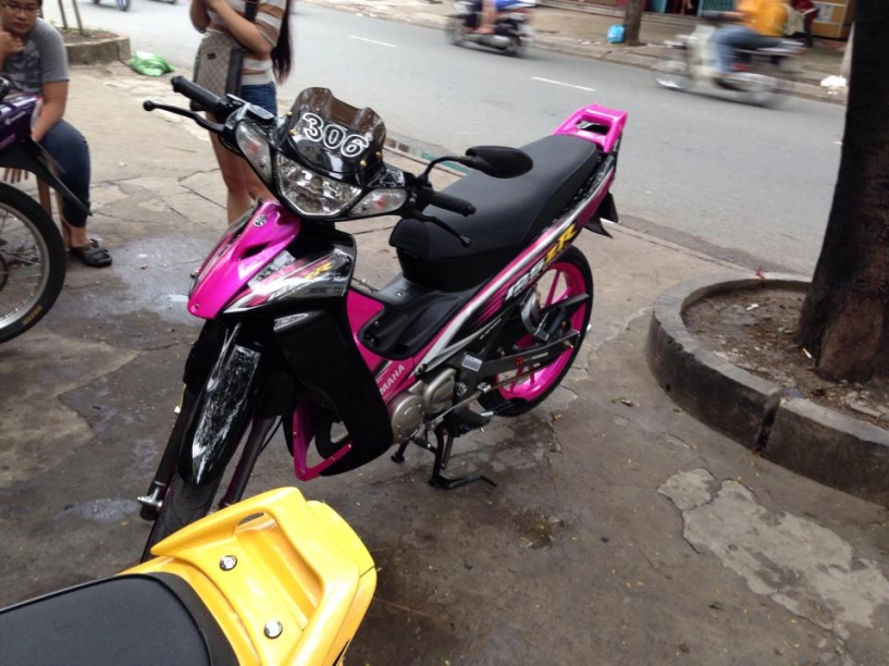 Yamaha z125 306 đen hồng xinh tươi - 2