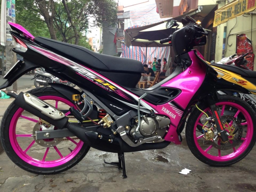 Yamaha z125 306 đen hồng xinh tươi - 5