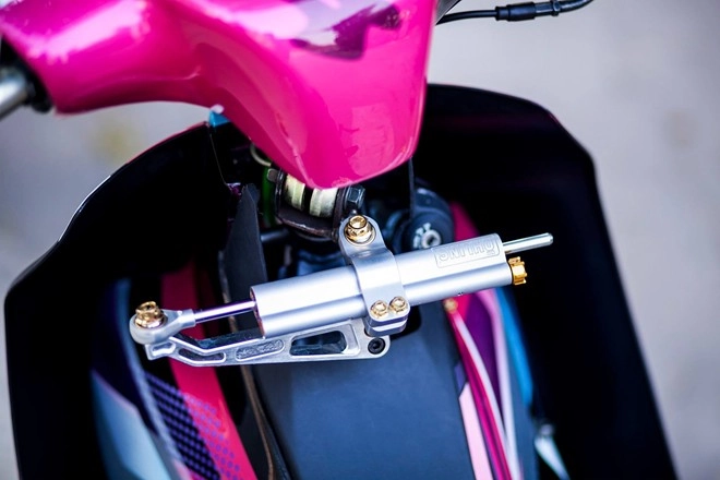 Yamaha z125 độ nổi bật của biker đồng nai - 4