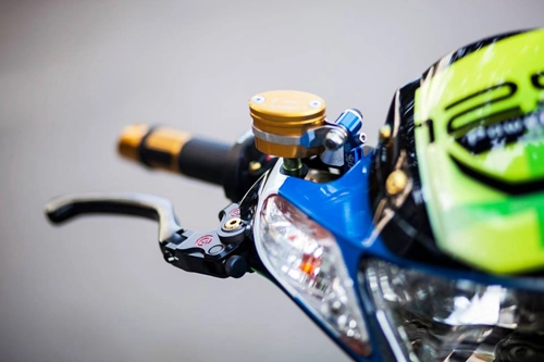 Yamaha z125 độ nổi bật của biker sài gòn - 8
