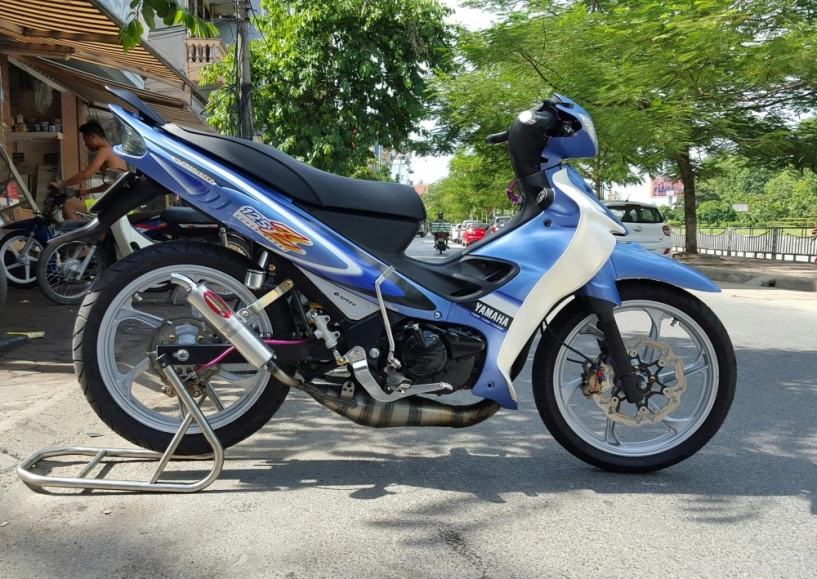 Yamaha z125 phiên bản biển xanh độ phong cách cá tính - 3