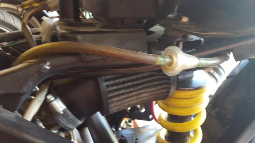 Yamaha z125 phiên bản biển xanh độ phong cách cá tính - 4