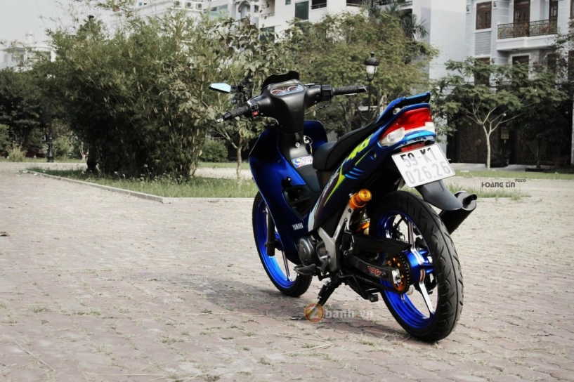 Yamaha z125 xanh gp phong cách rossi - 5