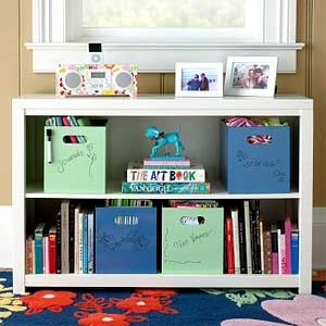 10 ý tưởng tủ sách phòng trẻ - 1