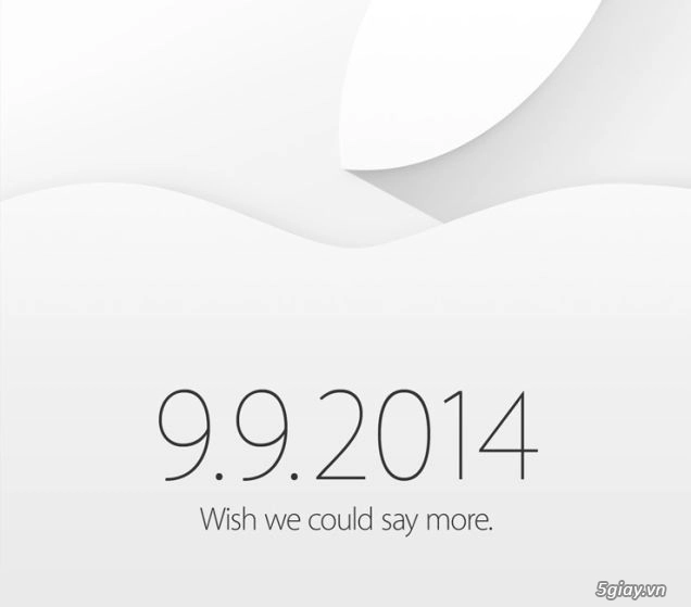 Apple gửi đi vé mời cho sự kiện truyền thông lớn nhất trong năm của hãng - 1