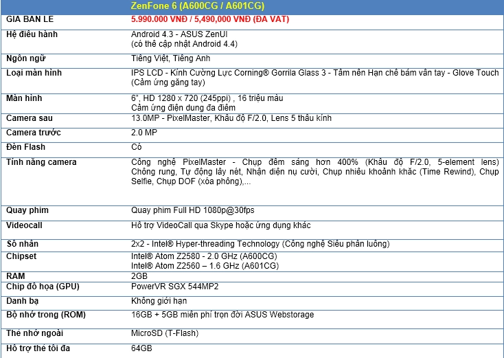 Asus nâng cấp bộ nhớ trong của zenfone 6 lên 16gb - 3