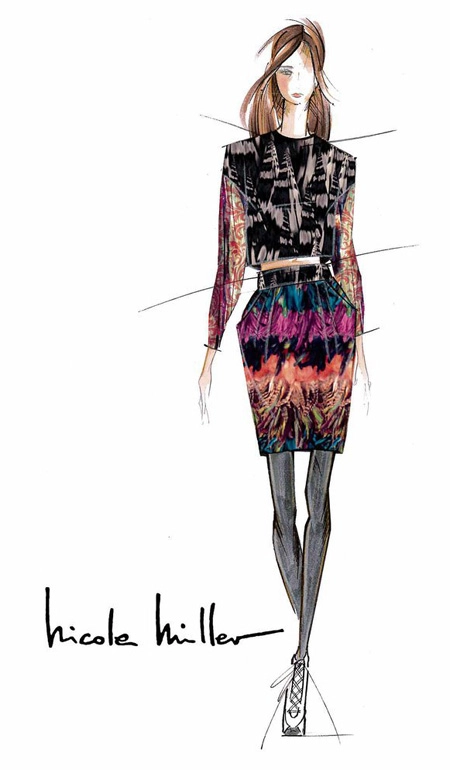 Bản thảo thiết kế của tuần thời trang thu đông new york 2014 - 10
