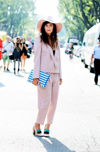 Bí quyết mặc pantsuit đẹp nữ tính - 4