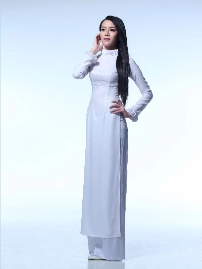 Bộ sưu tập áo dài nữ sinh đẹp lung linh - 5