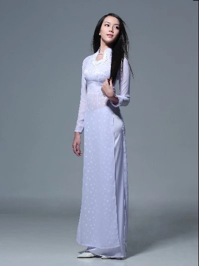 Bộ sưu tập áo dài nữ sinh đẹp lung linh - 6