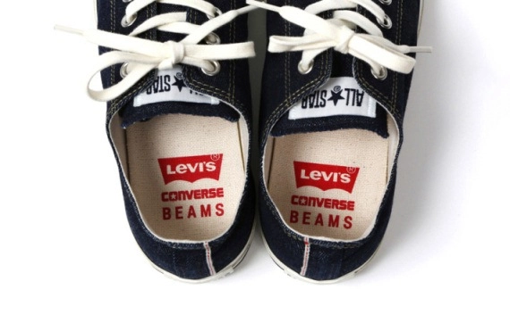 Bst giày nam với sự kết hợp levis và converse - 4