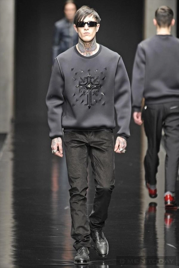 Bst thu đông 2014 của les hommes john richmond và neil barrett mfw - 57