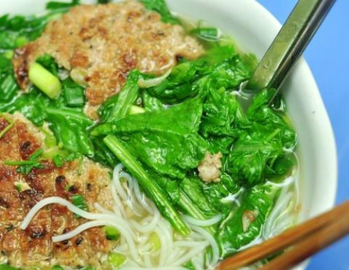 Bún chả chan bánh canh ghẹ phố mai hắc đế - 1