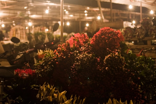 Buổi sớm trong chợ hoa đêm hà nội - 1