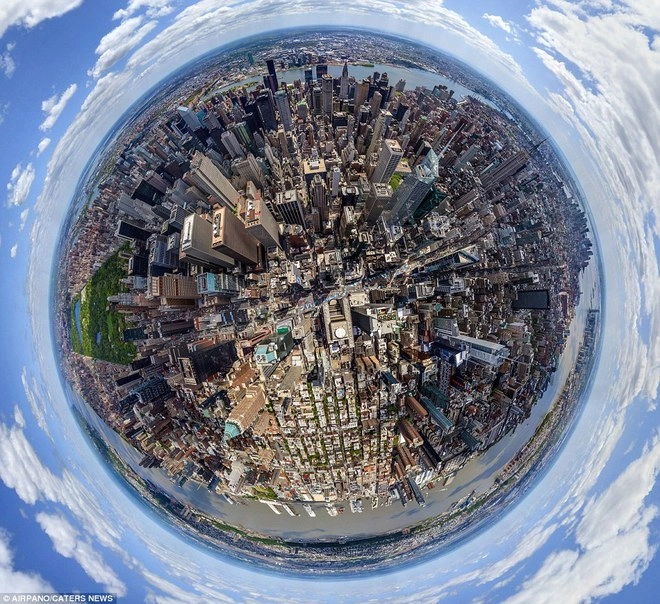 Các thành phố nổi tiếng trong hình dáng một hành tinh - 1