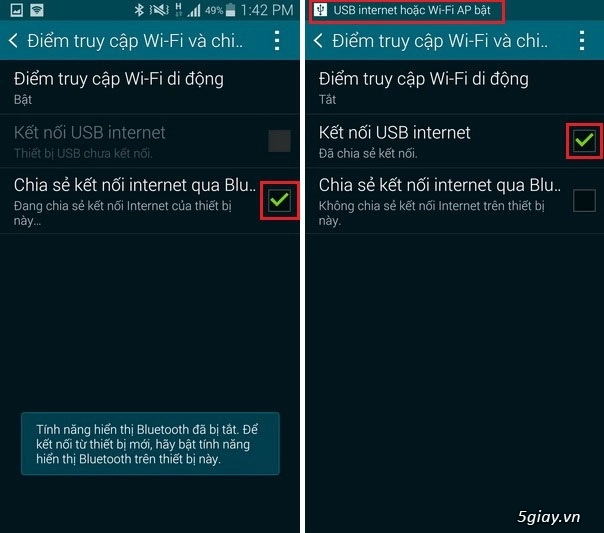 Cách chỉnh phát wifi từ samsung galaxy s5 - 4