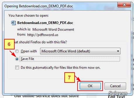 Cách chuyển đổi pdf sang word online không bị lỗi font chữ - 5