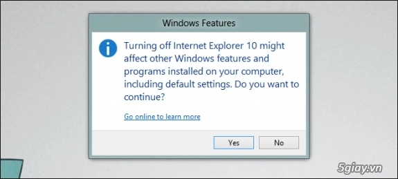 Cách gỡ bỏ internet explorer 10 trên windows 8 trở đi - 5