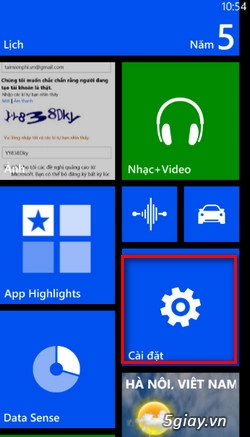 Cách khôi phục cài đặt gốc trên windows phone - 2