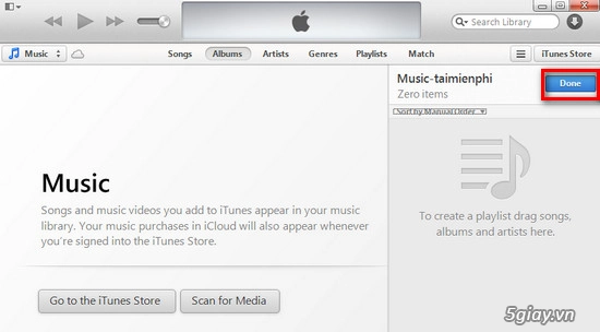 Cách sử dụng itunes copy nhạc vào iphone ipad - 4