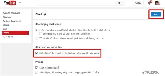 Cách tắt quảng cáo và chú thích khi xem youtube nhanh chóng dễ dàng - 3