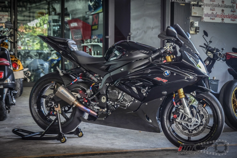 Cận cảnh bmw s1000rr 2015 độ khủng với phiên bản black step racing performance - 2