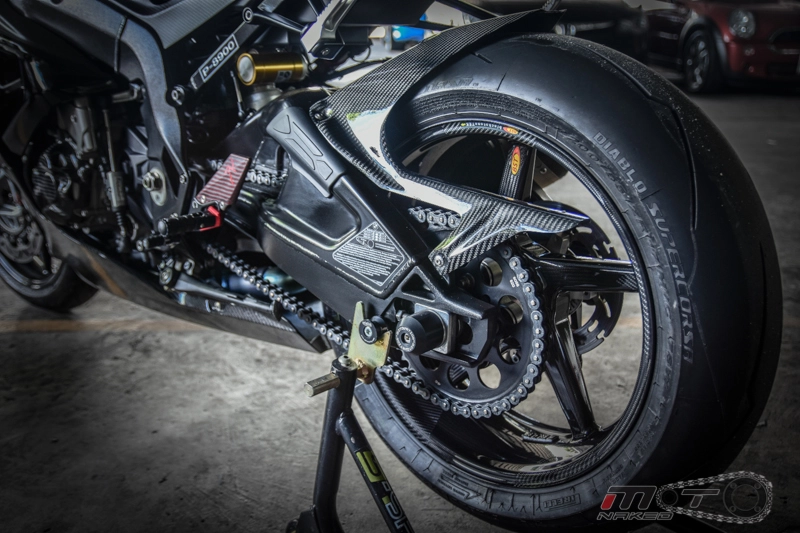 Cận cảnh bmw s1000rr 2015 độ khủng với phiên bản black step racing performance - 26