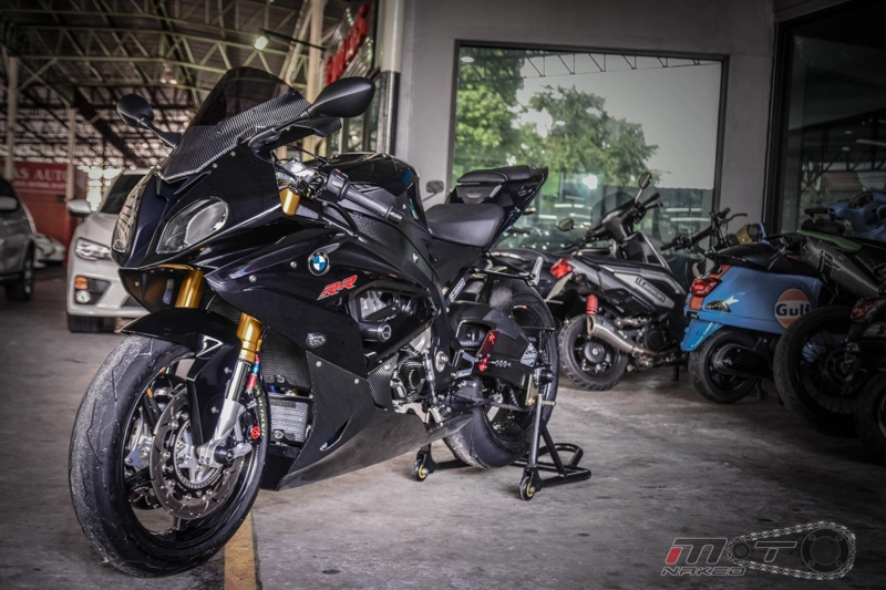 Cận cảnh bmw s1000rr 2015 độ khủng với phiên bản black step racing performance - 28